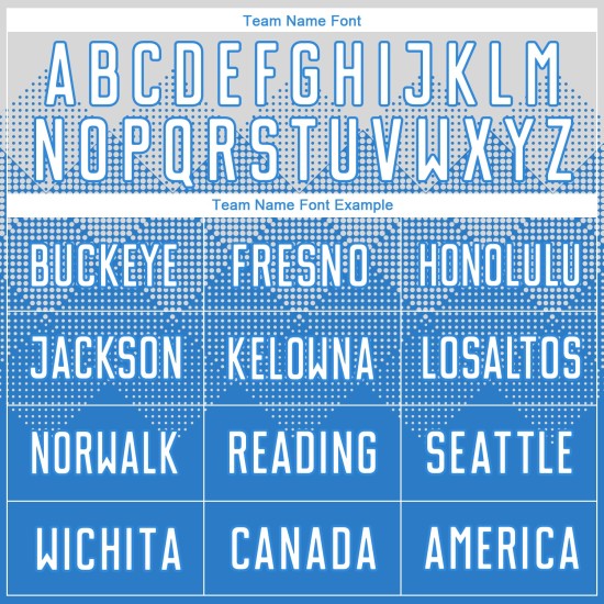 Powder Sublimation Custom Blue White Soccer Uniform Jersey