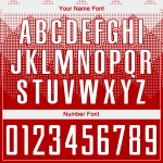 Red Sublimation White Soccer Uniform Jersey Custom Red Sublimation White Soccer Uniform Jersey Custom