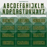 Jersey Uniform Gold Sublimation Custom Green-Old Soccer White