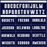 Custom Uniform Sublimation Soccer Blue Jersey White-Navy Light Fashion Fade Custom Uniform Sublimation Soccer Blue Jersey White-Navy Light Fashion Fade