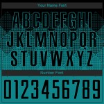 Jersey Soccer Custom Sublimation Uniform Teal Black