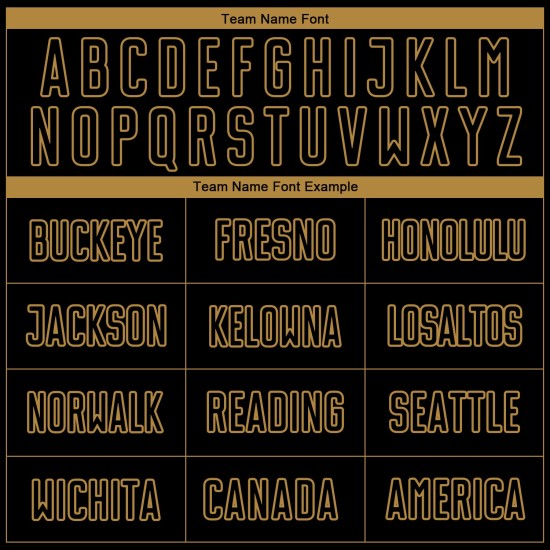 Soccer Gold Sublimation Jersey Custom Old Black Uniform