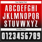 Soccer White-Black Red Fade Custom Sublimation Sleeve Fashion Uniform Long Jersey