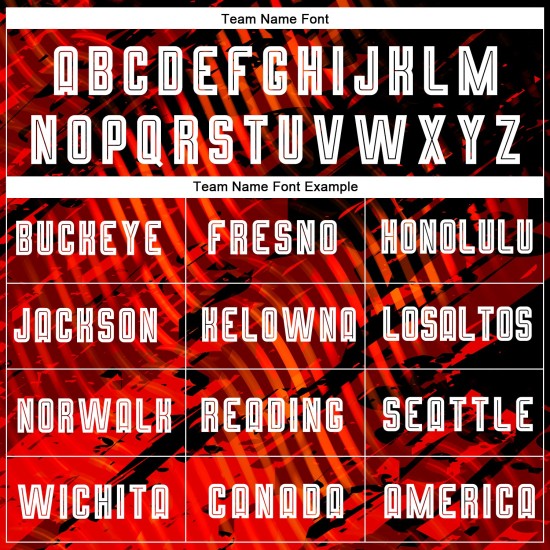 Red White-Black Custom Uniform Jersey Soccer Sublimation