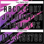 Soccer Sublimation Pink Black-White Uniform Jersey Custom