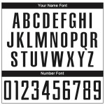 Sublimation White Black Soccer Uniform Jersey Custom